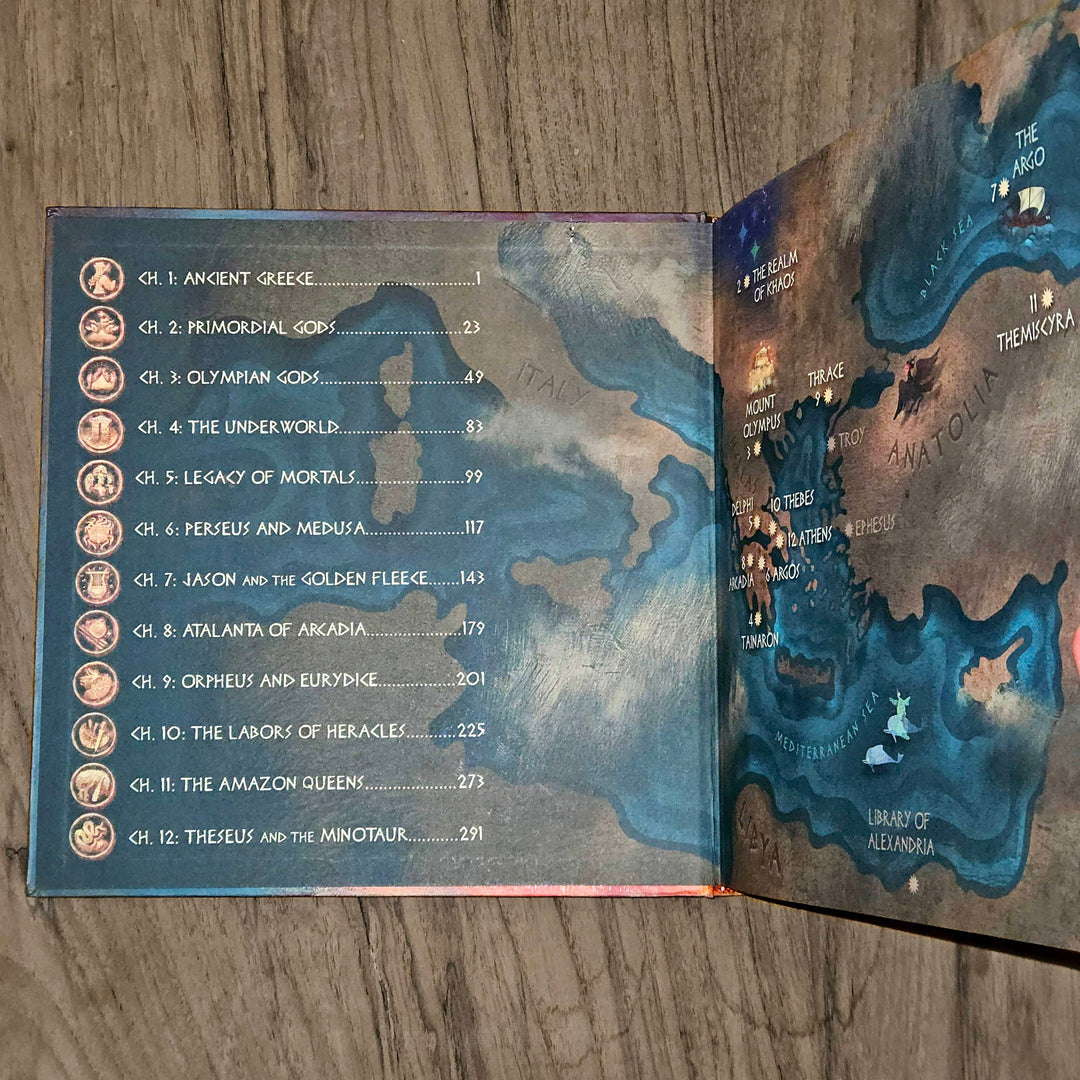 "Lockettopia: Greek Gods and Heroes" (SPECIAL EDITION hardback book)