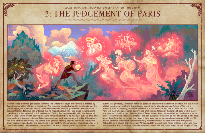 2 The Judgement of Paris | Art print