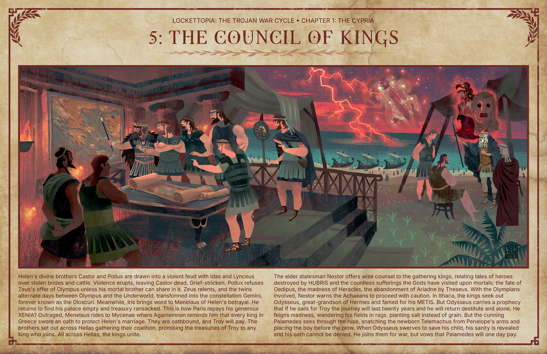 5 The Council of Kings | Art print
