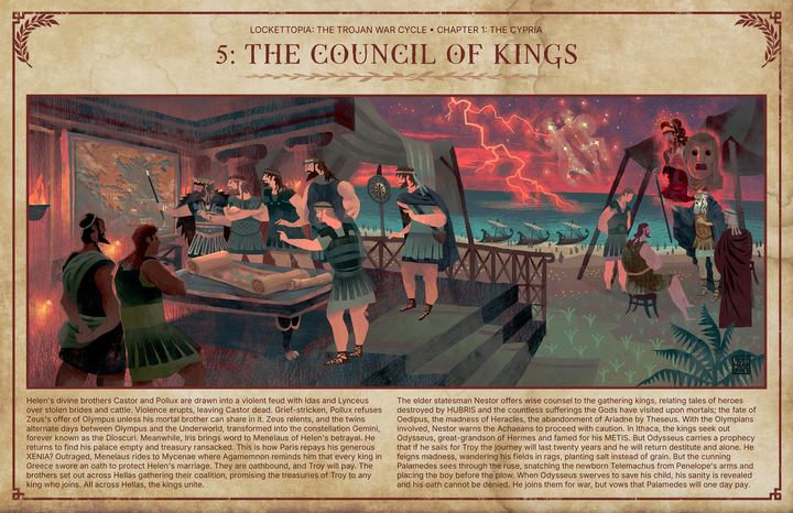 5 The Council of Kings | Art print