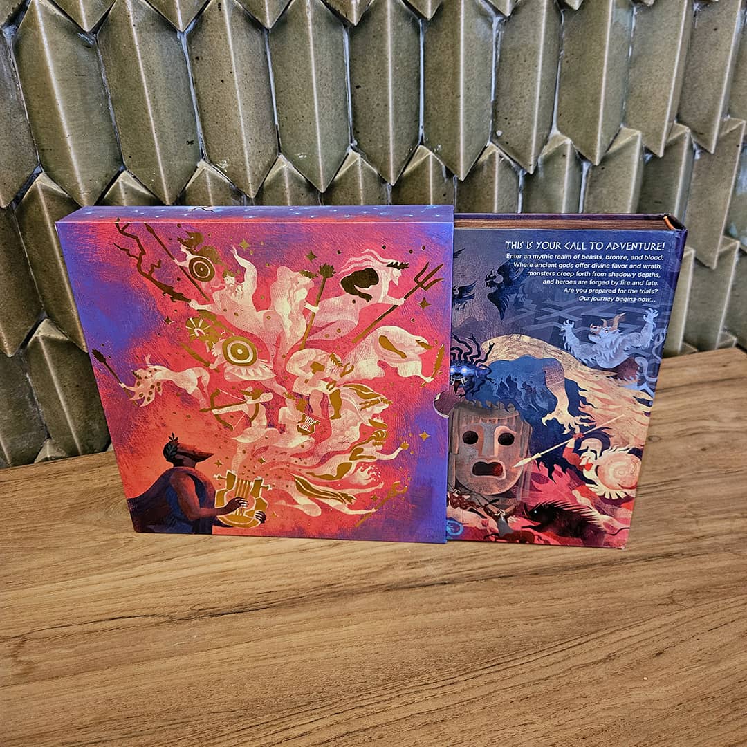 "Lockettopia: Greek Gods and Heroes" (SPECIAL EDITION hardback book)