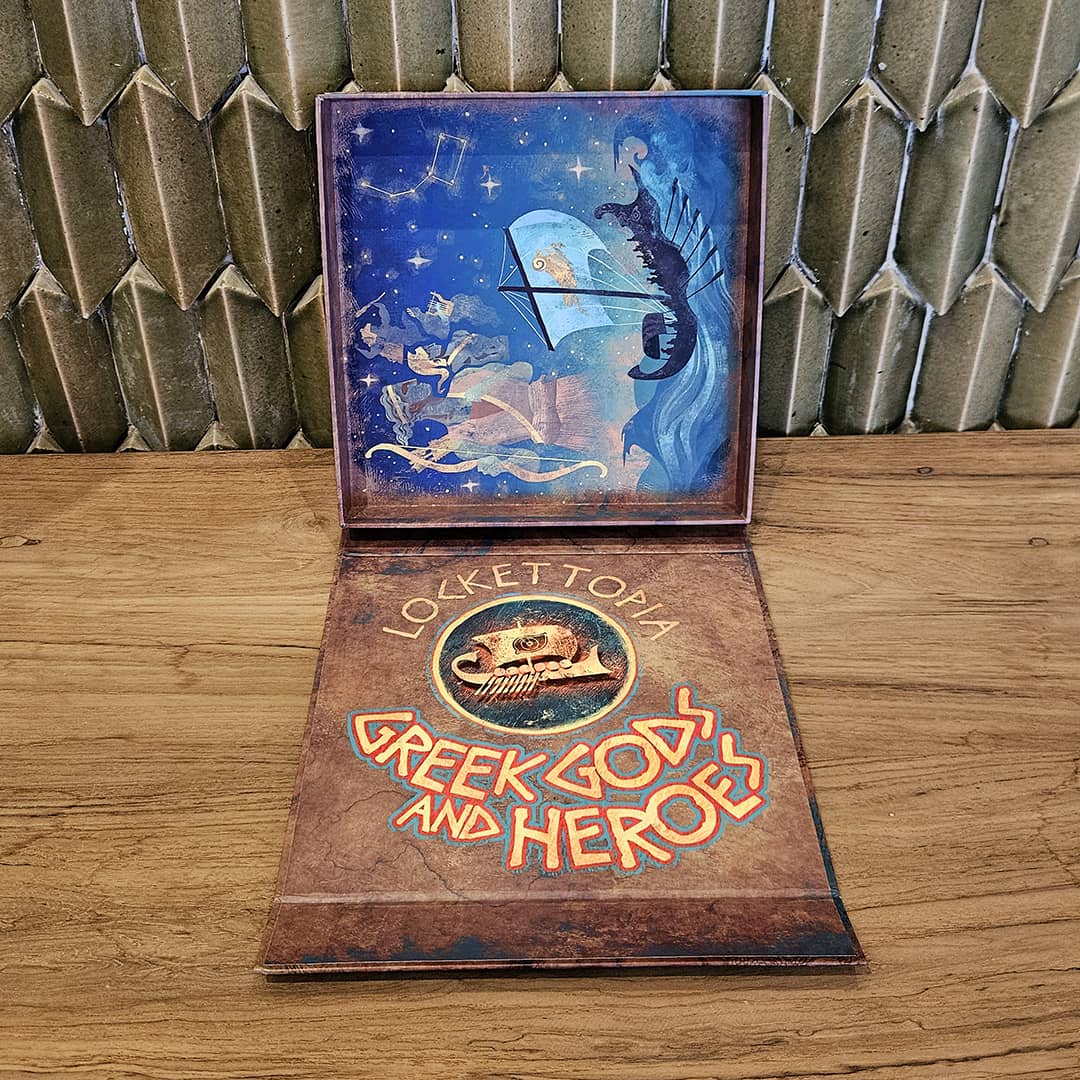 "Lockettopia: Greek Gods and Heroes" (SPECIAL EDITION hardback book)