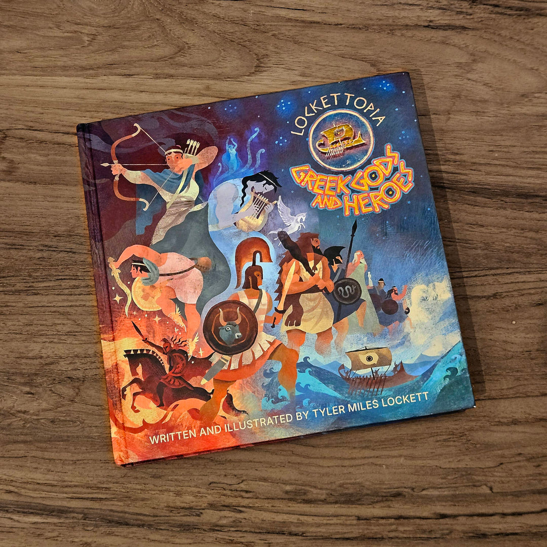"Lockettopia: Greek Gods and Heroes" (SPECIAL EDITION hardback book)