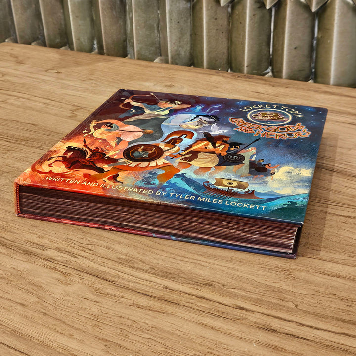 "Lockettopia: Greek Gods and Heroes" (Hardback book)