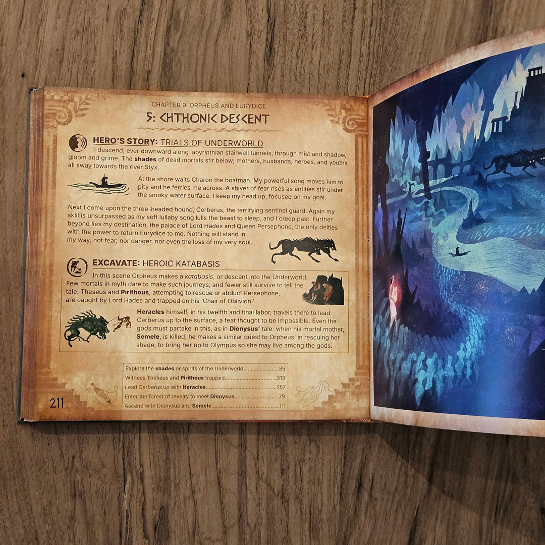 "Lockettopia: Greek Gods and Heroes" (SPECIAL EDITION hardback book)
