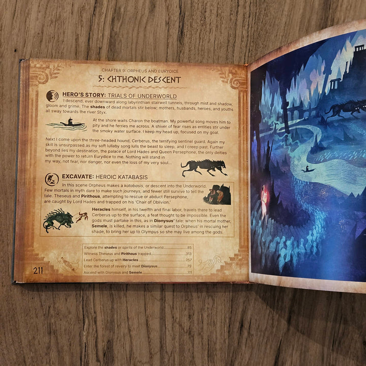 "Lockettopia: Greek Gods and Heroes" (SPECIAL EDITION hardback book)