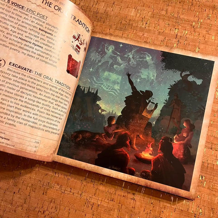 "Lockettopia: Greek Gods and Heroes" (SPECIAL EDITION hardcover book)