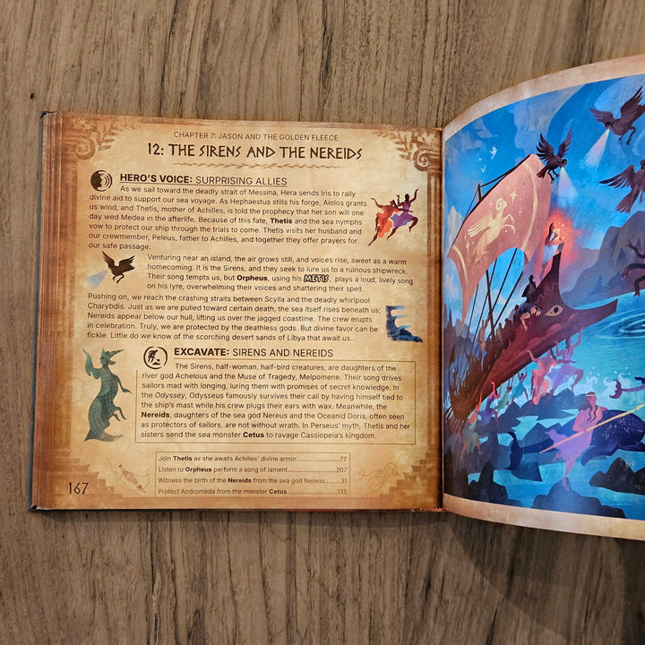 "Lockettopia: Greek Gods and Heroes" (Hardback book)