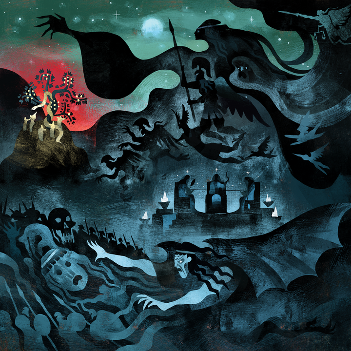 3: Nyx and the Night Spirits | Art print