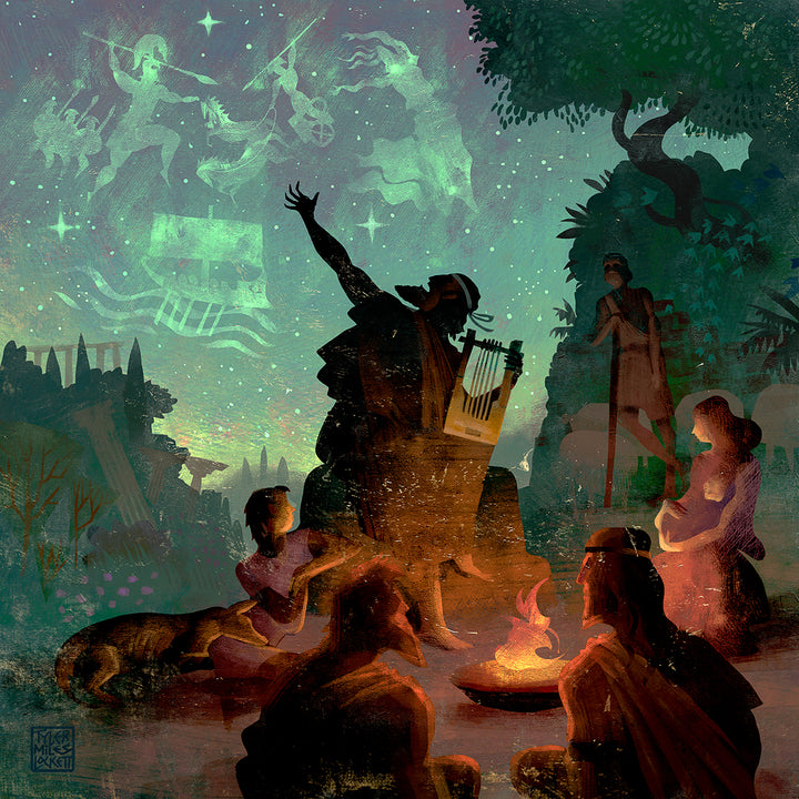 3: Homer and the oral tradition | Art Print