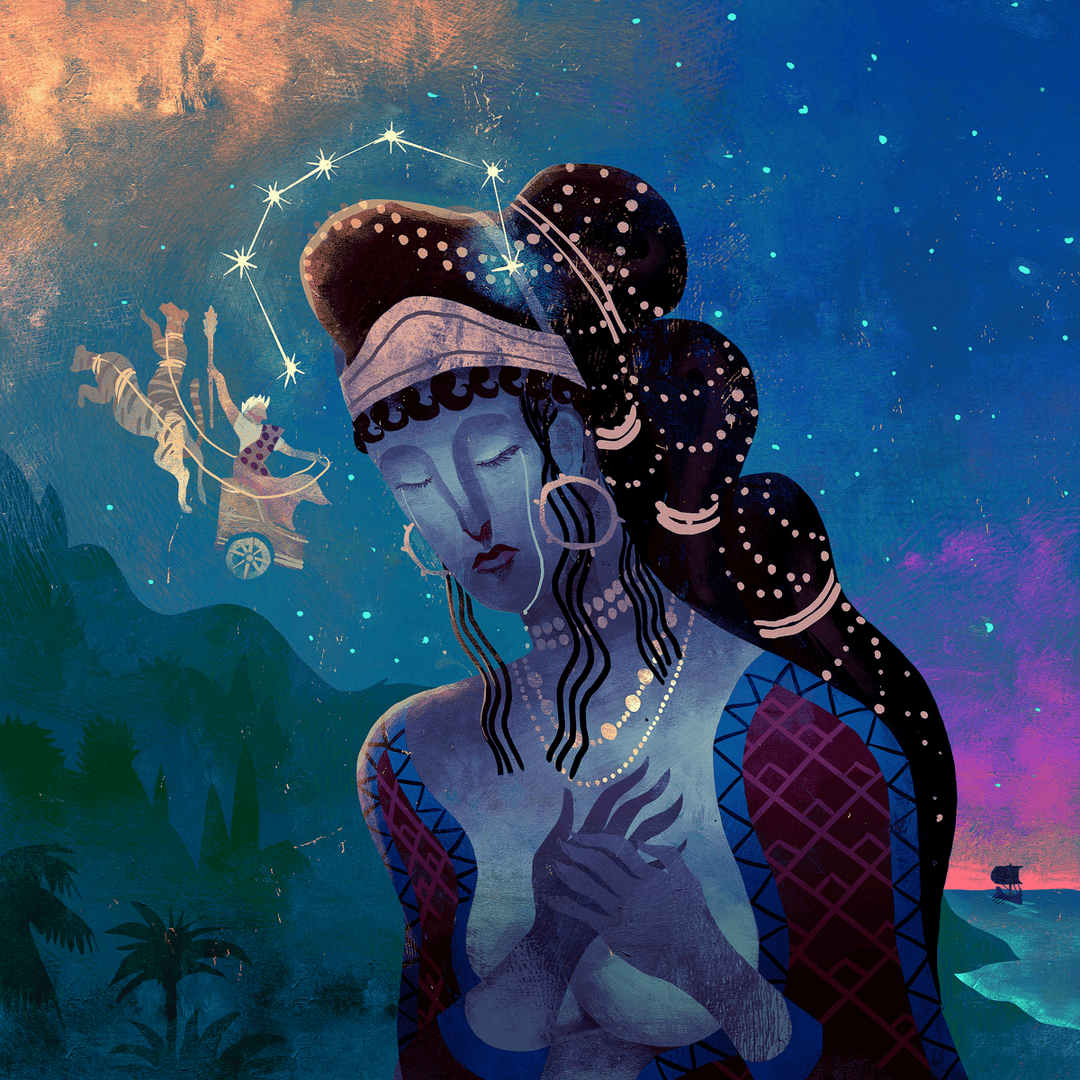 7: Abandonment of Ariadne | Art print