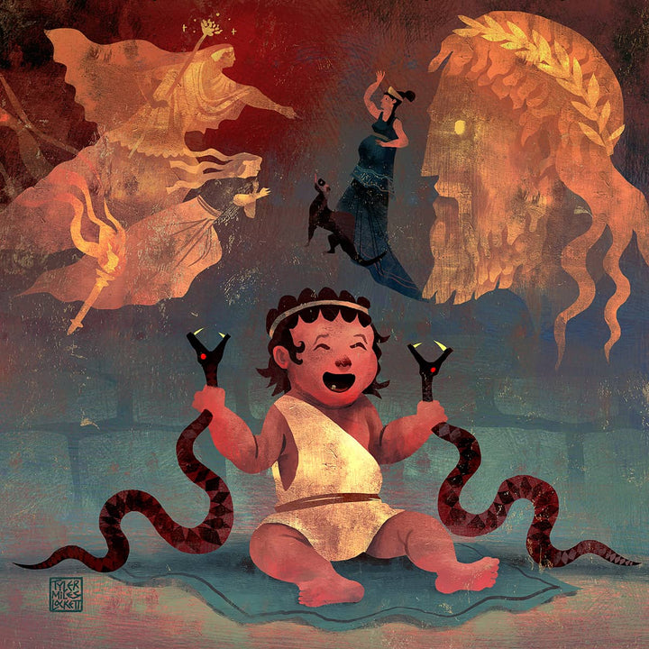 2: Hera’s Serpents | Art print