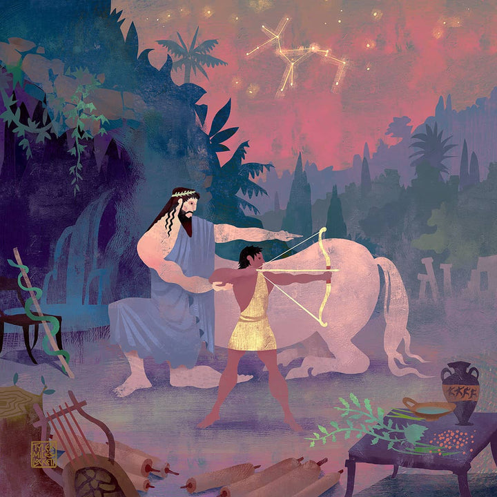 3: Chiron the mentor | Art print