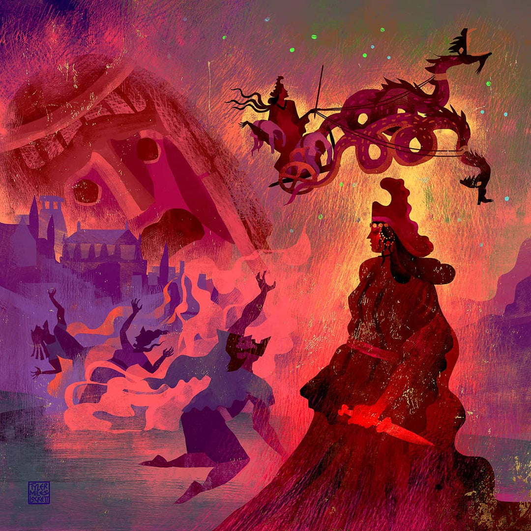 Medea Angry 15: The Wrath of Medea | Art print – LOCKETTOPIA