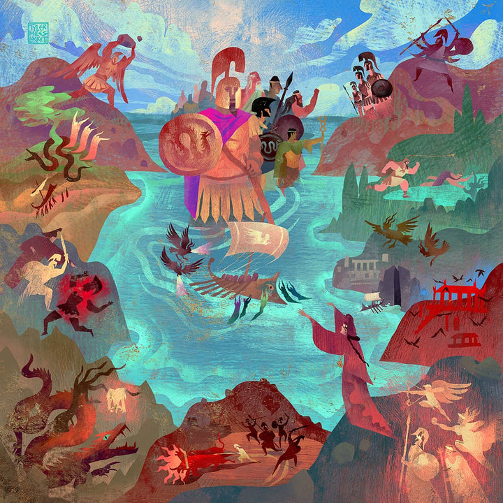 1: The Uncharted Seas | Art print