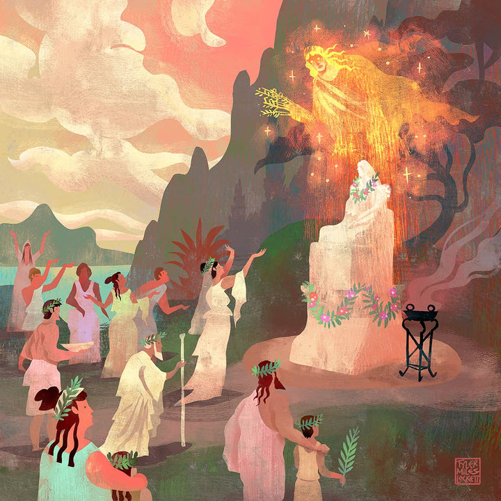 7: Ancient Greek Religion | Art print