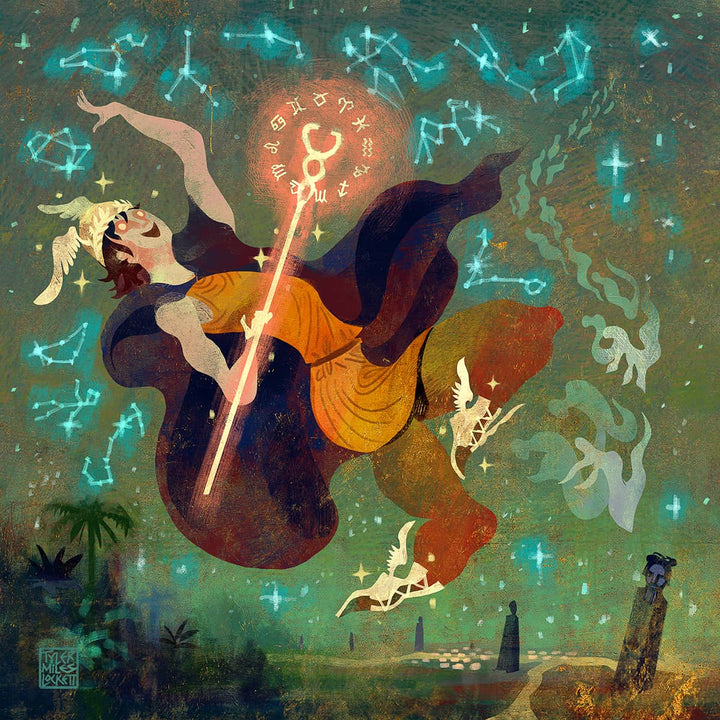 12: Hermes: Messenger of the Gods | Art print