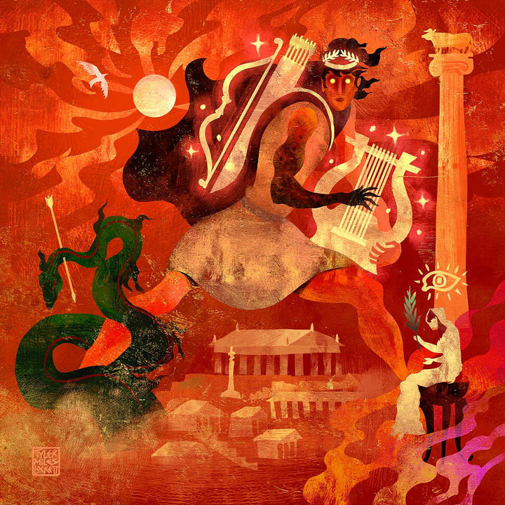 10: Apollo: God of Prophecy | Art Print