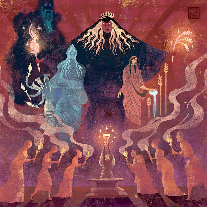 6: Demeter: Goddess of Agriculture | Art print