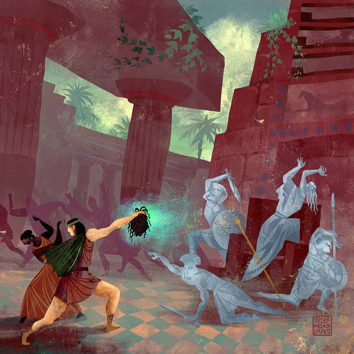 10: King Polydectes Prize | Art print