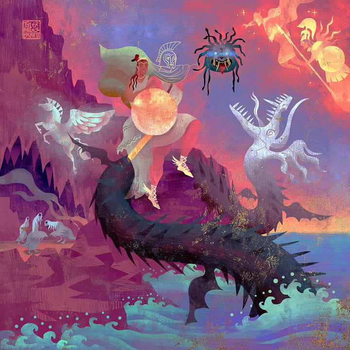 1: The Quest for the Gorgon Head | Art print