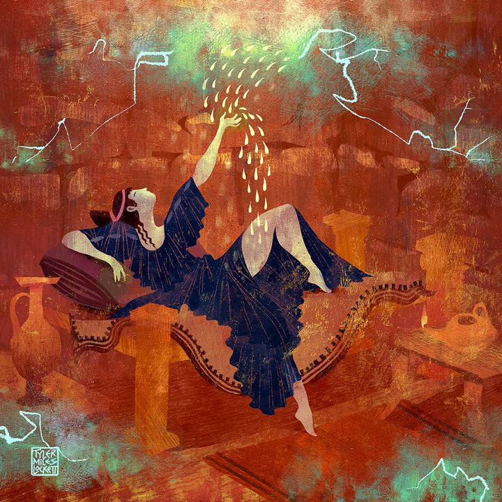 2: Seduction of Danae | Art print