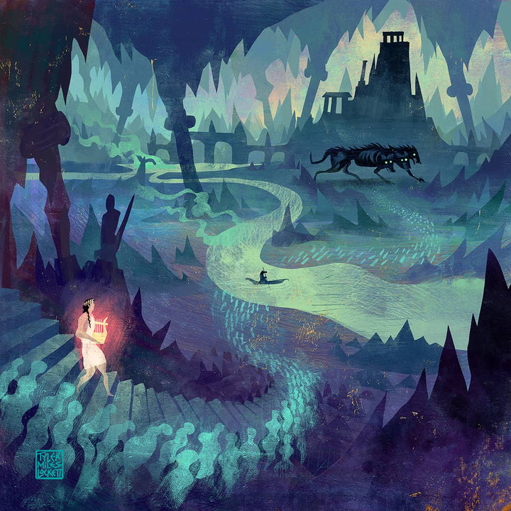 5: Chthonic Descent | Art print