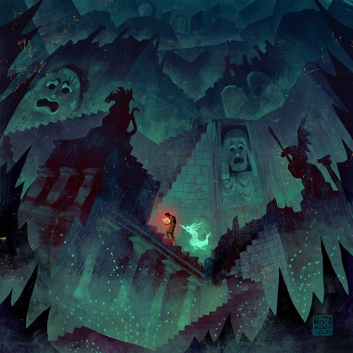 7: Chthonic Ascent | Art print