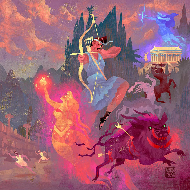 1: The Huntress of Artemis | Art print