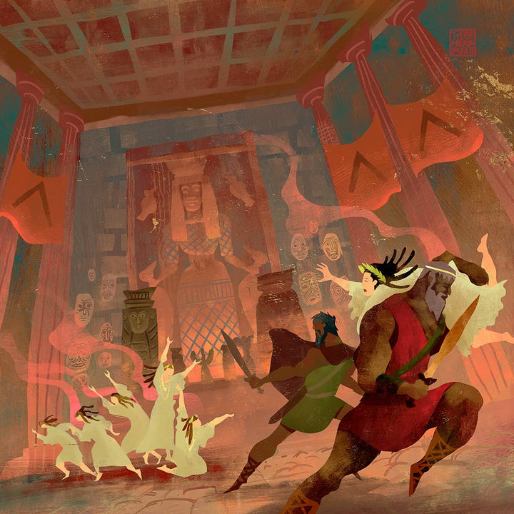 10: Helen's Abduction | Art print