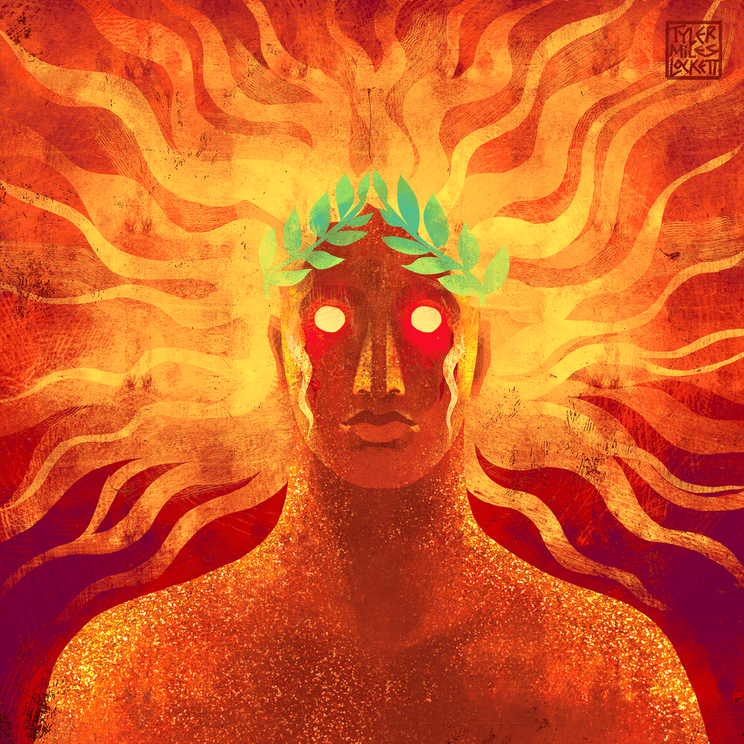 1: Apollo God of Music and Prophecy | Framed art print