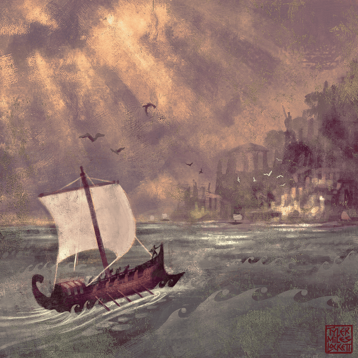 1: Journey to Hellas | Art print