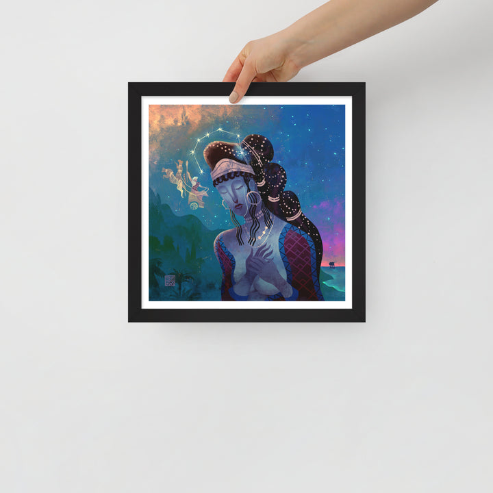 7: Abandonment of Ariadne | Framed art print