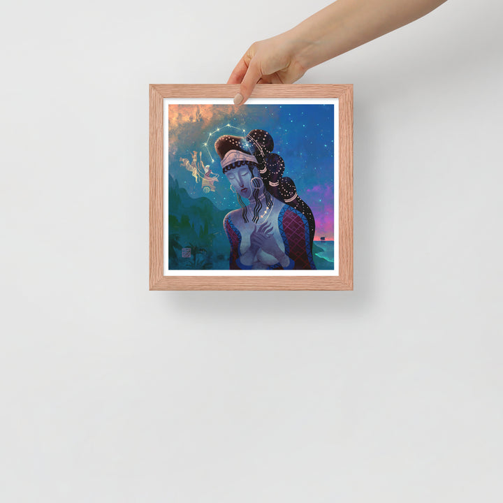 7: Abandonment of Ariadne | Framed art print