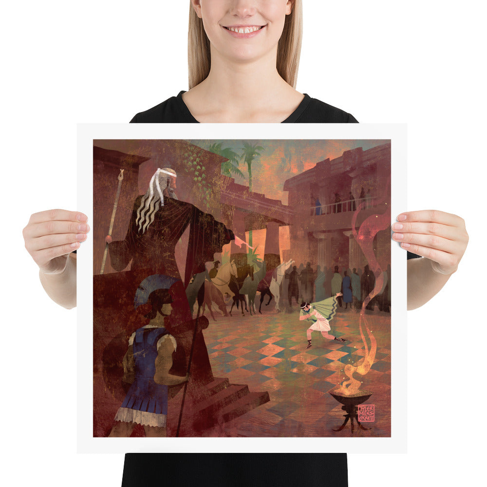 4: An impossible task | Art print – LOCKETTOPIA